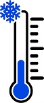 Temperatur niedrig